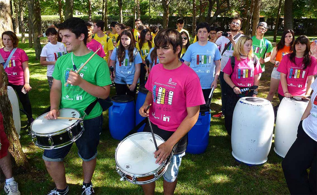 IntercentrosX-preparando-samba-chatarrera-en-Dehesa-de-Soria