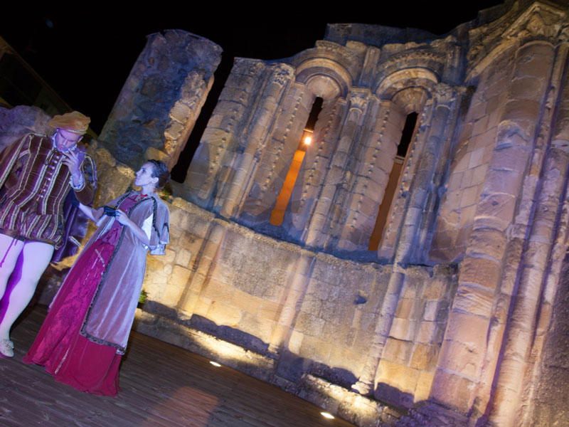 Actuaciones y espectáculos en directo en monumentos de Soria