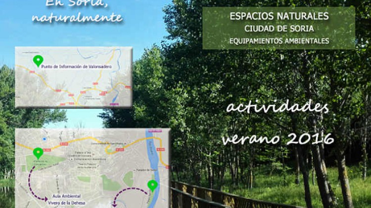 Actividades medioambientales en este verano de 2016 en Soria
