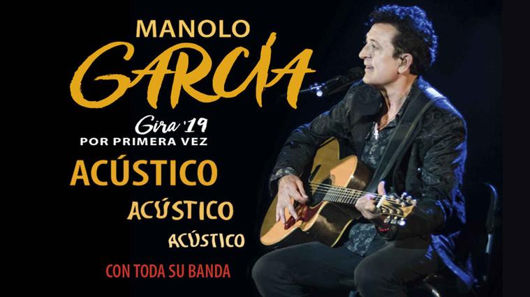 La venta de entradas del acústico de Manolo García en Soria arrancará mañana desde su página web