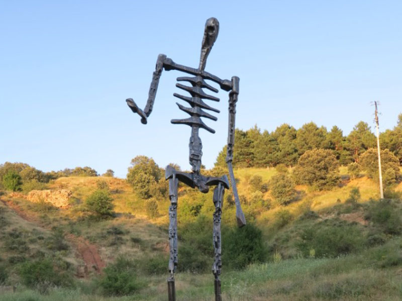 Escultura “El Ánima”, obra de Miguel Ángel Sánchez