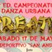 Más de 500 competidores se dan cita este sábado en el II Campeonato de Danza Urbana en el San Andrés