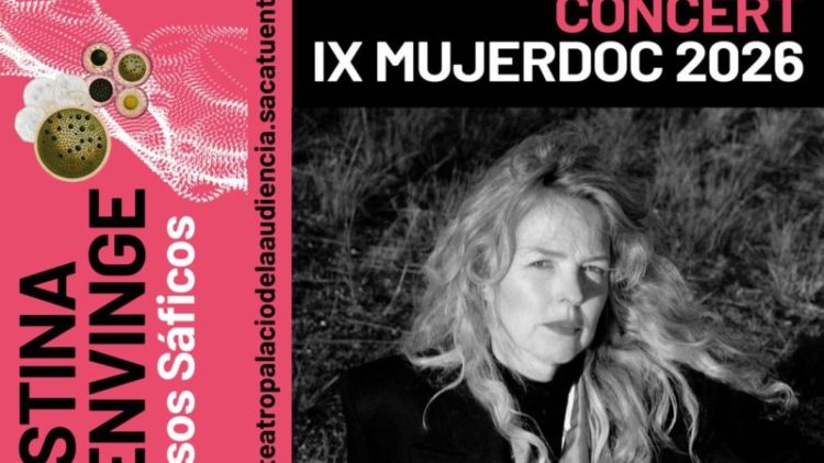 Cristina Rosenvinge abrirá la IX edición de mujerDoc con un concierto en solitario el 6 de marzo